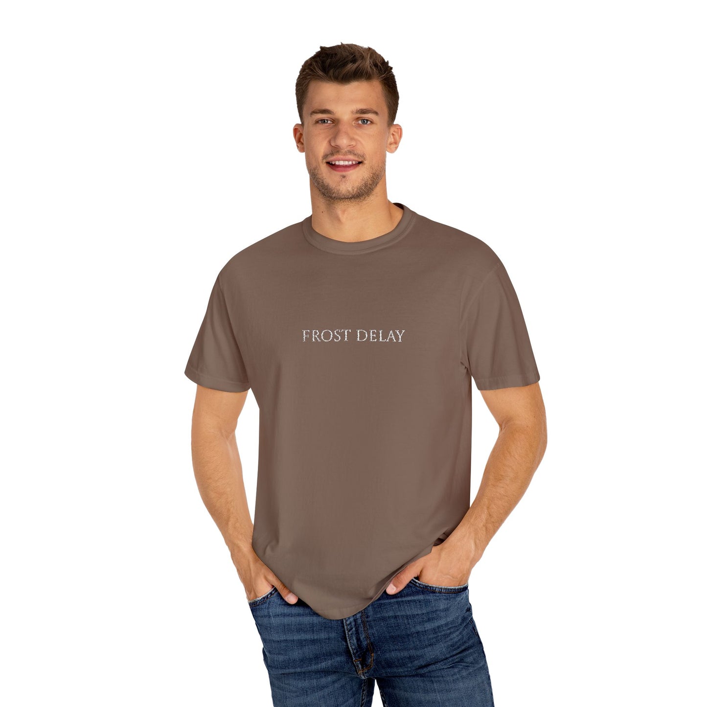 Frost Delay Embroidered T-Shirt