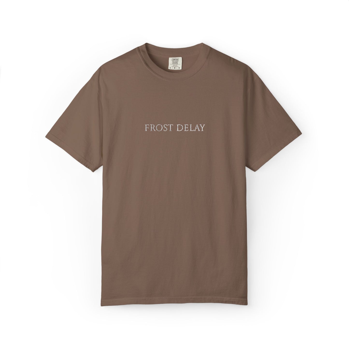 Frost Delay Embroidered T-Shirt