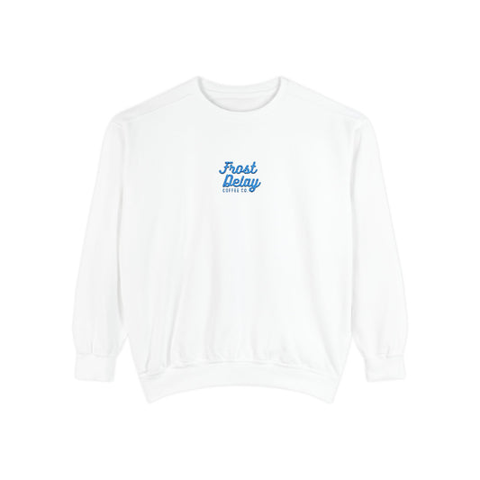 Frost Delay Embroidered Sweatshirt
